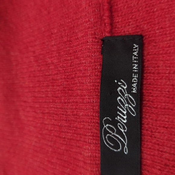 Wool blend jacket (dark salmon), size L( approximately) - Picture 4 of 4